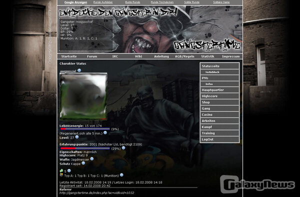 Screenshot Gangstertime