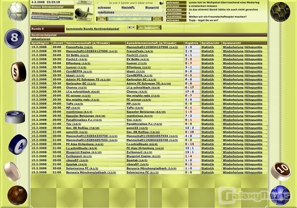 Screenshot ballsimulation.net