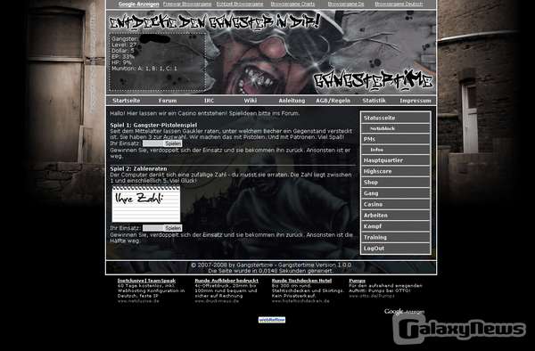 Screenshot Gangstertime