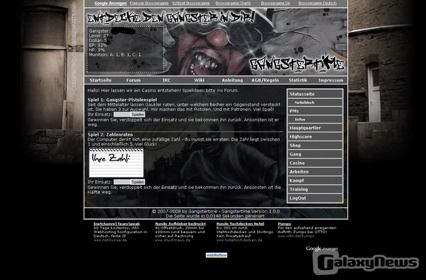 Screenshot Gangstertime