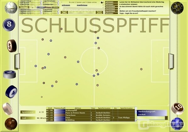 Screenshot ballsimulation.net