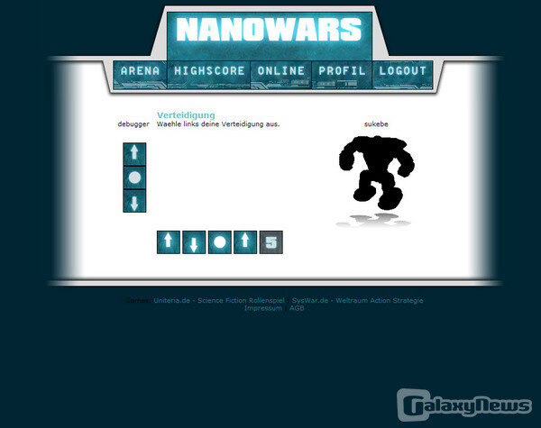 Screenshot Nanowars.de