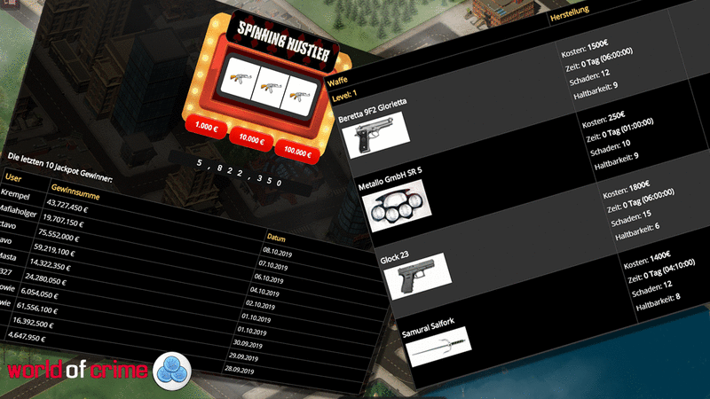 Screenshot World of Crime