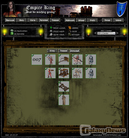 Screenshot Empire King: Die Rückkehr