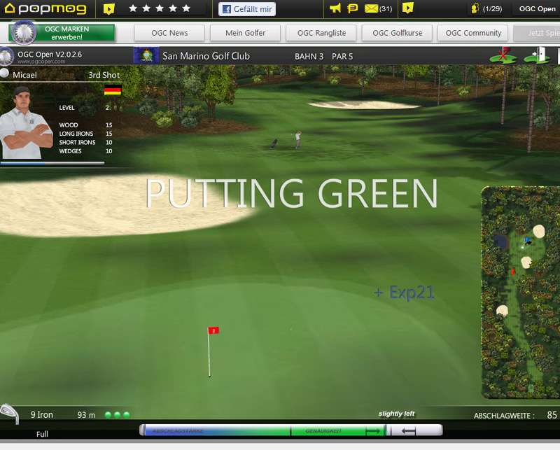 Screenshot Golftime Challenge