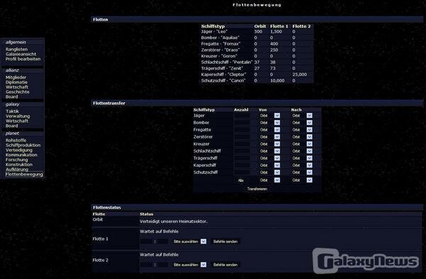 Screenshot Galaxy-Network