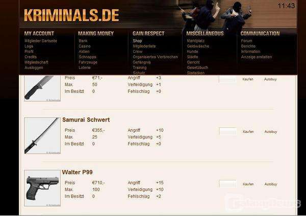 Screenshot Kriminals