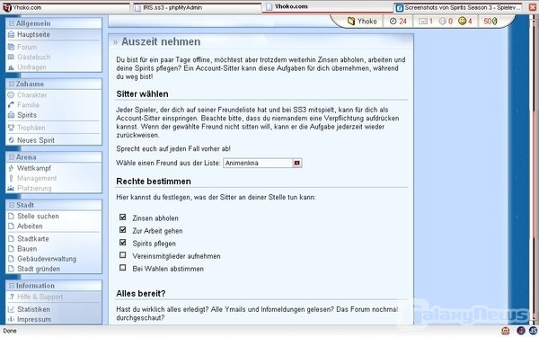 Screenshot Spirits Season 3