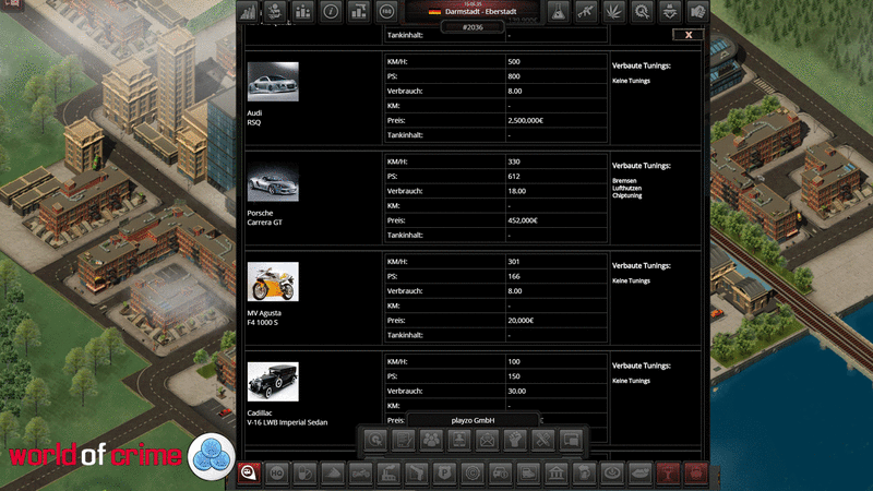 Screenshot World of Crime
