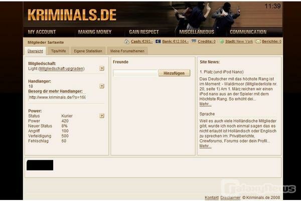 Screenshot Kriminals