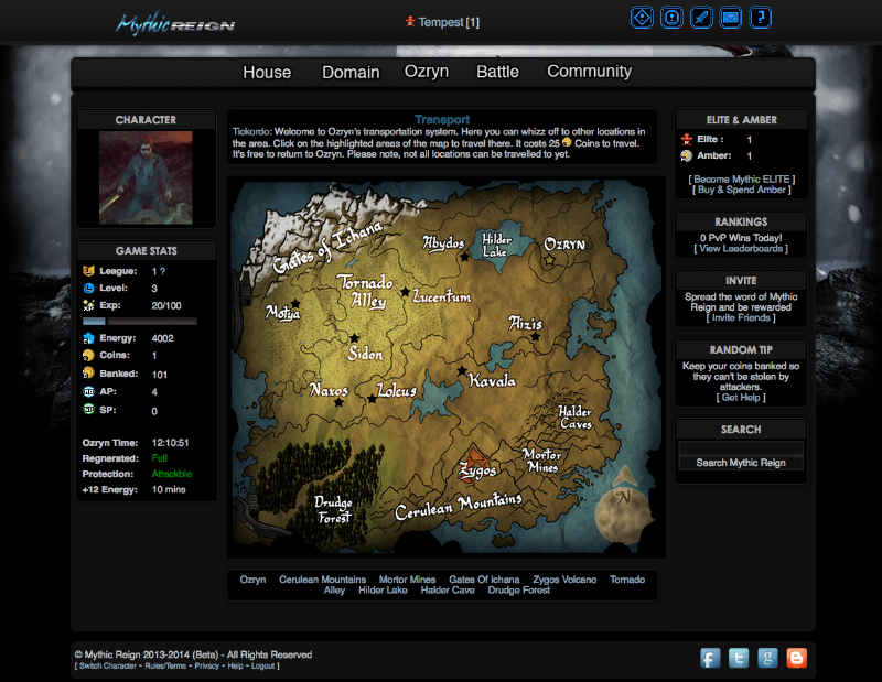 Screenshot Mythic Reign