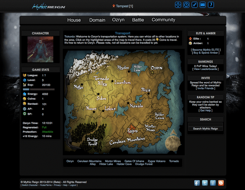 Screenshot Mythic Reign