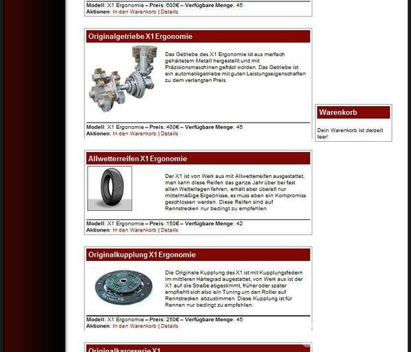 Screenshot Scooter-Game