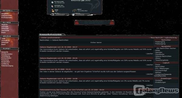 Screenshot Galaxy-Network