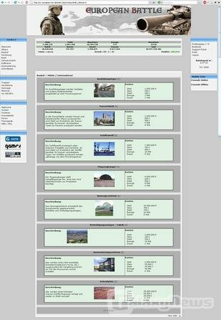 Screenshot European Battle