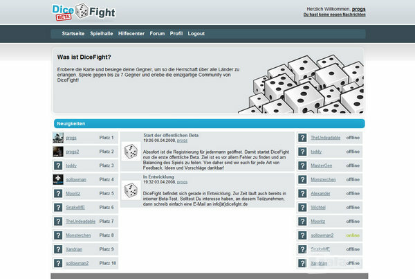 Screenshot DiceFight
