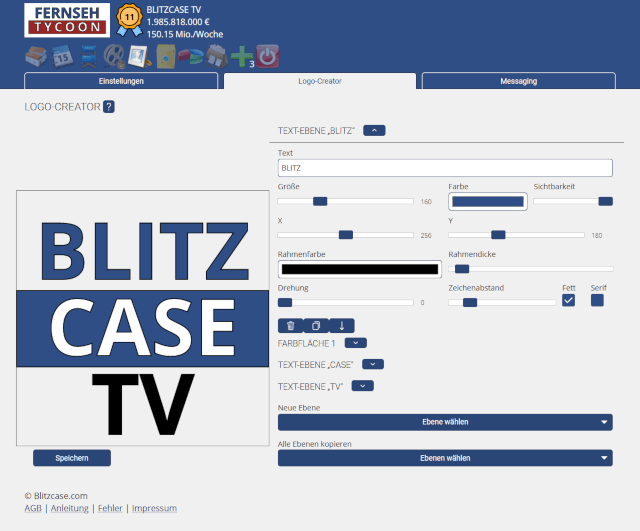 Screenshot Fernseh Tycoon