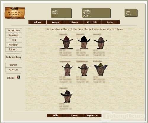 Screenshot Wild West Heroes