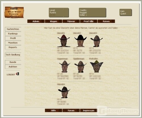 Screenshot Wild West Heroes