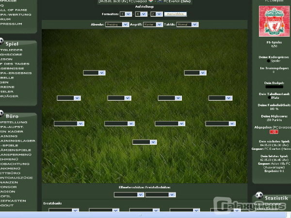 Screenshot Royal Soccer League