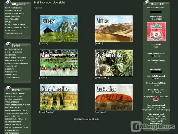 Screenshot Royal Soccer League