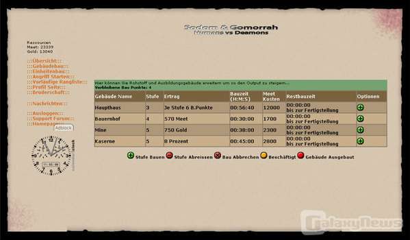 Screenshot Sodom & Gomorrah