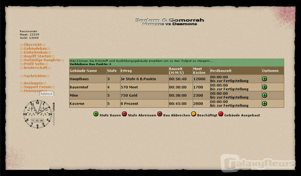 Screenshot Sodom & Gomorrah