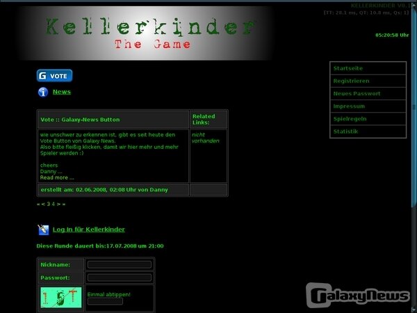 Screenshot Kellerkinder