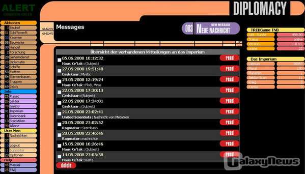 Screenshot Trekgame TNB