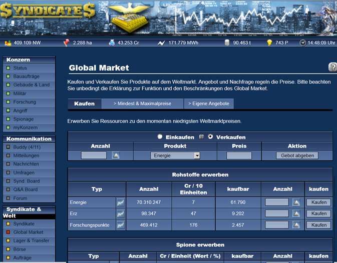 Screenshot Syndicates