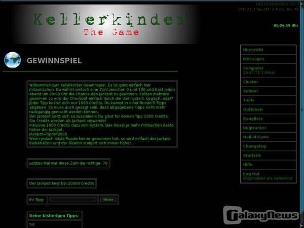 Screenshot Kellerkinder