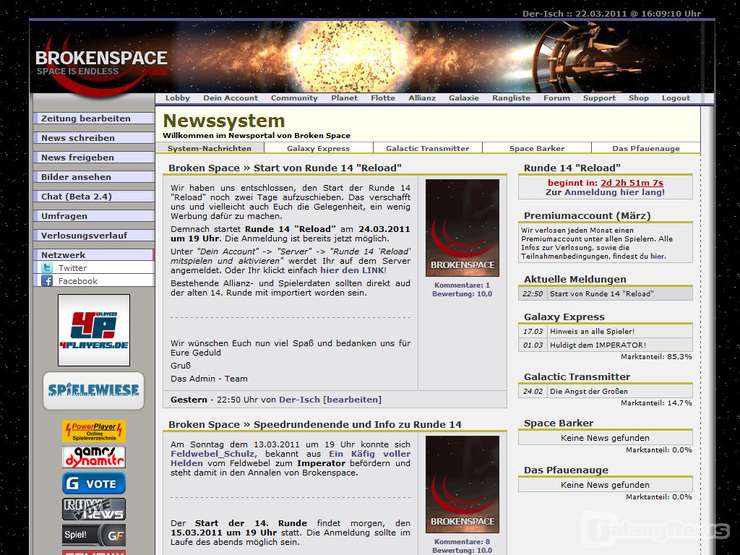 Screenshot Brokenspace