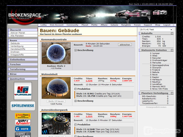 Screenshot Brokenspace