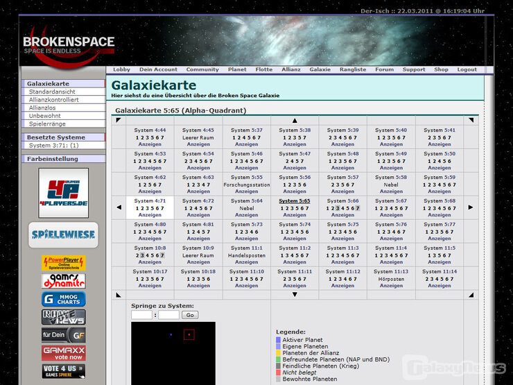 Screenshot Brokenspace
