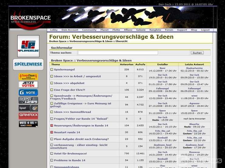 Screenshot Brokenspace