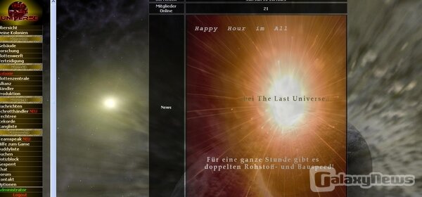 Screenshot The Last Universe