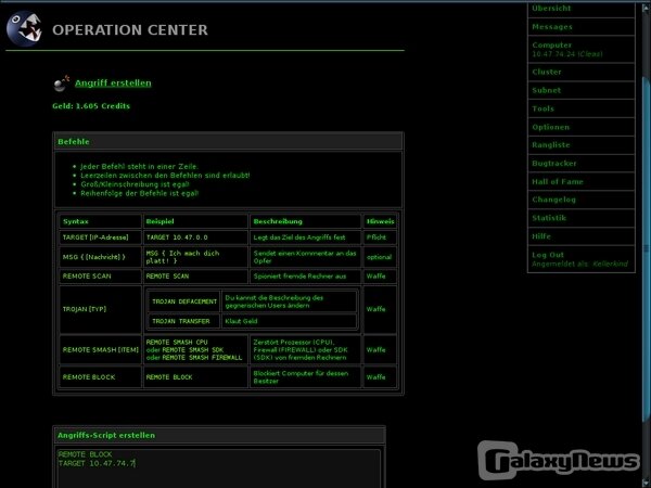 Screenshot Kellerkinder
