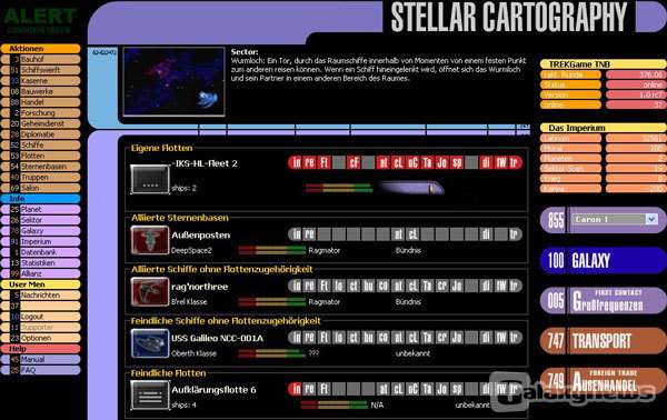 Screenshot Trekgame TNB