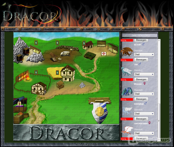 Screenshot Dracor
