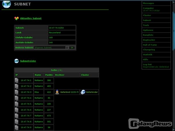 Screenshot Kellerkinder