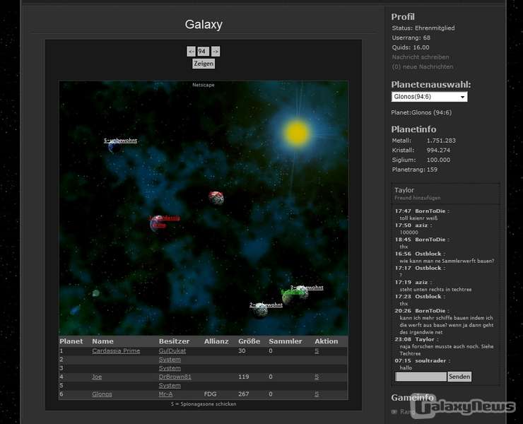 Screenshot Galaxy-Impact