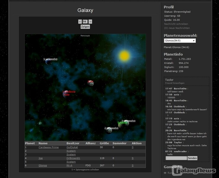 Screenshot Galaxy-Impact