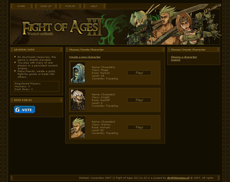 Screenshot Fight of Ages III