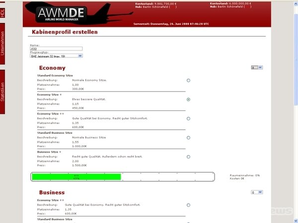 Screenshot Airline-World-Manager