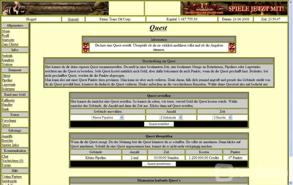 Screenshot DsG - Das schwarze Gold