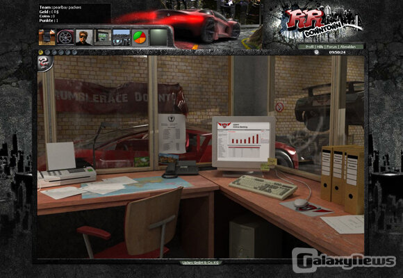 Screenshot RumbleRace Downtown