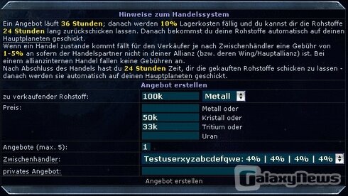 Screenshot Galaxy Empire