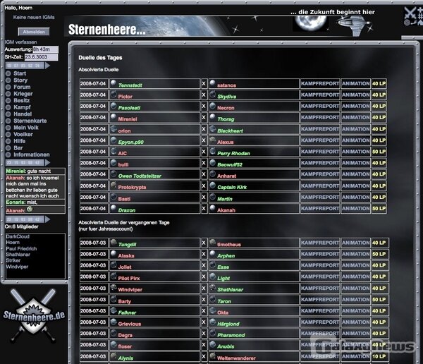 Screenshot Sternenheere