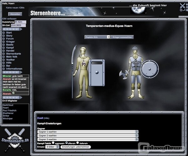 Screenshot Sternenheere