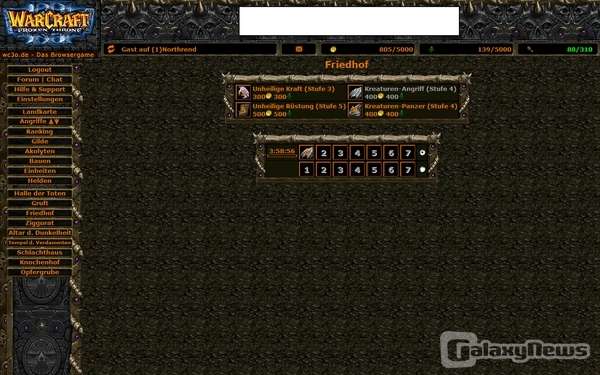 Screenshot Wc3online
